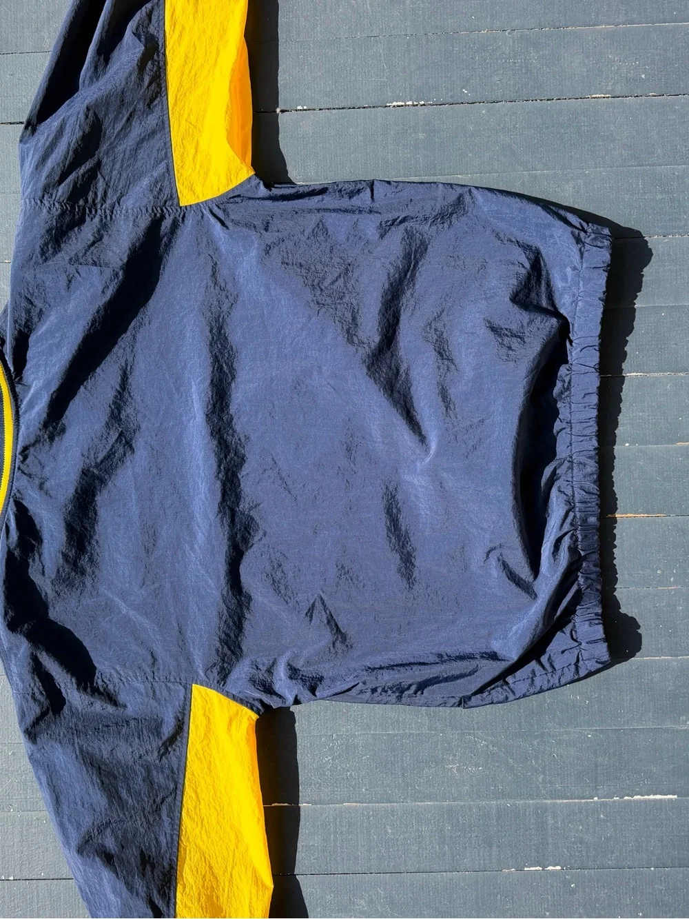 Vintagee 1990s Nike Windbreaker Colorblock Check Jacket - Picture 5 of 6